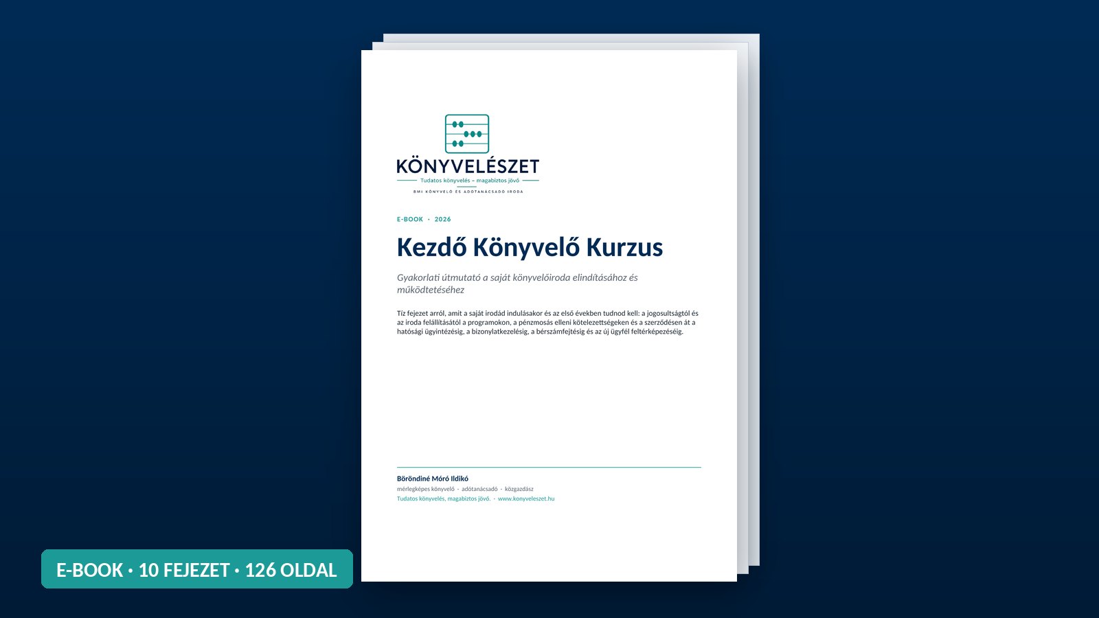 Kezdő Könyvelő Kurzus (e-book)